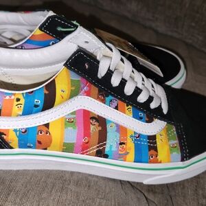 Vans Sesame Street Black Sneakers